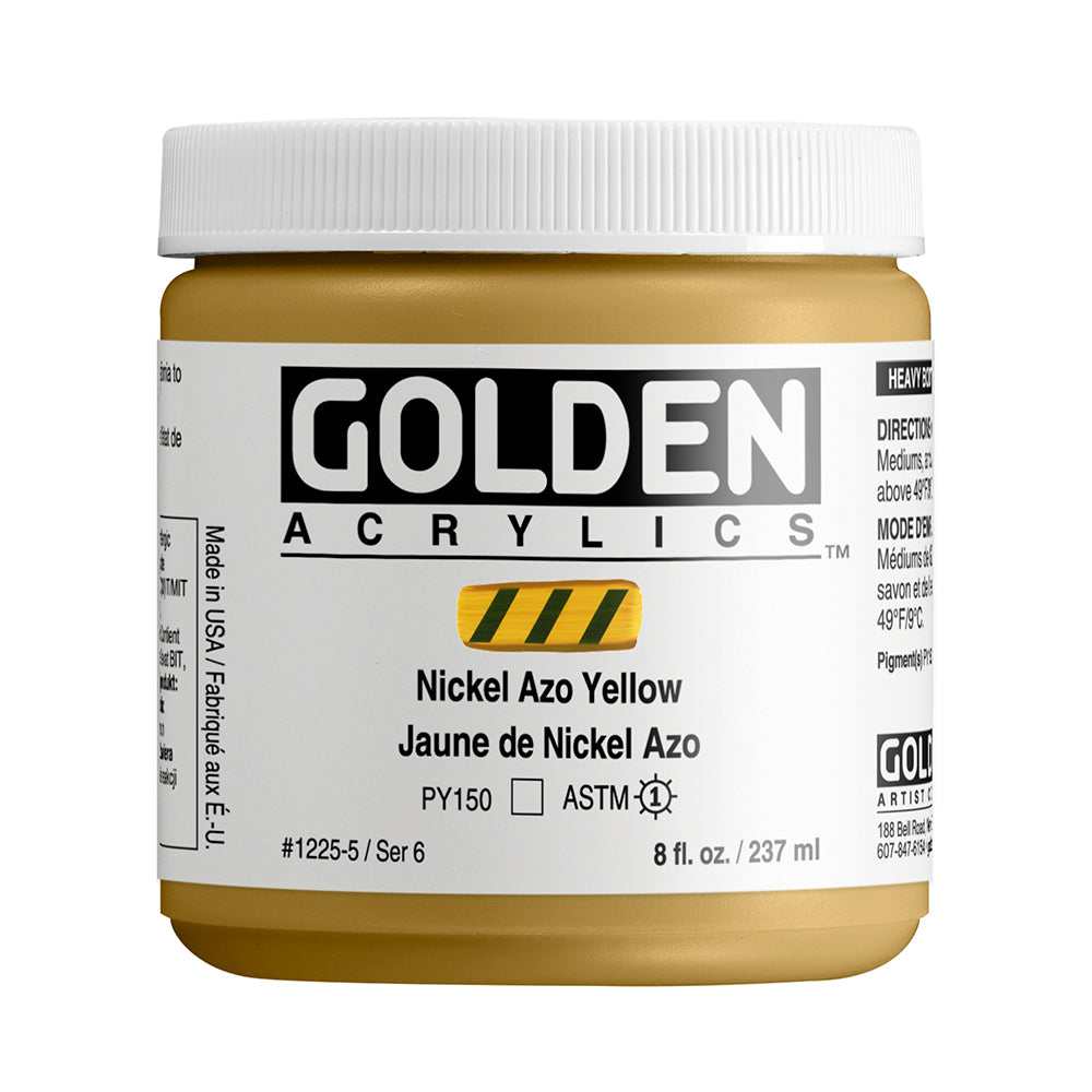 HEAVY BODY ACRYLIC NICKEL AZO YELLOW