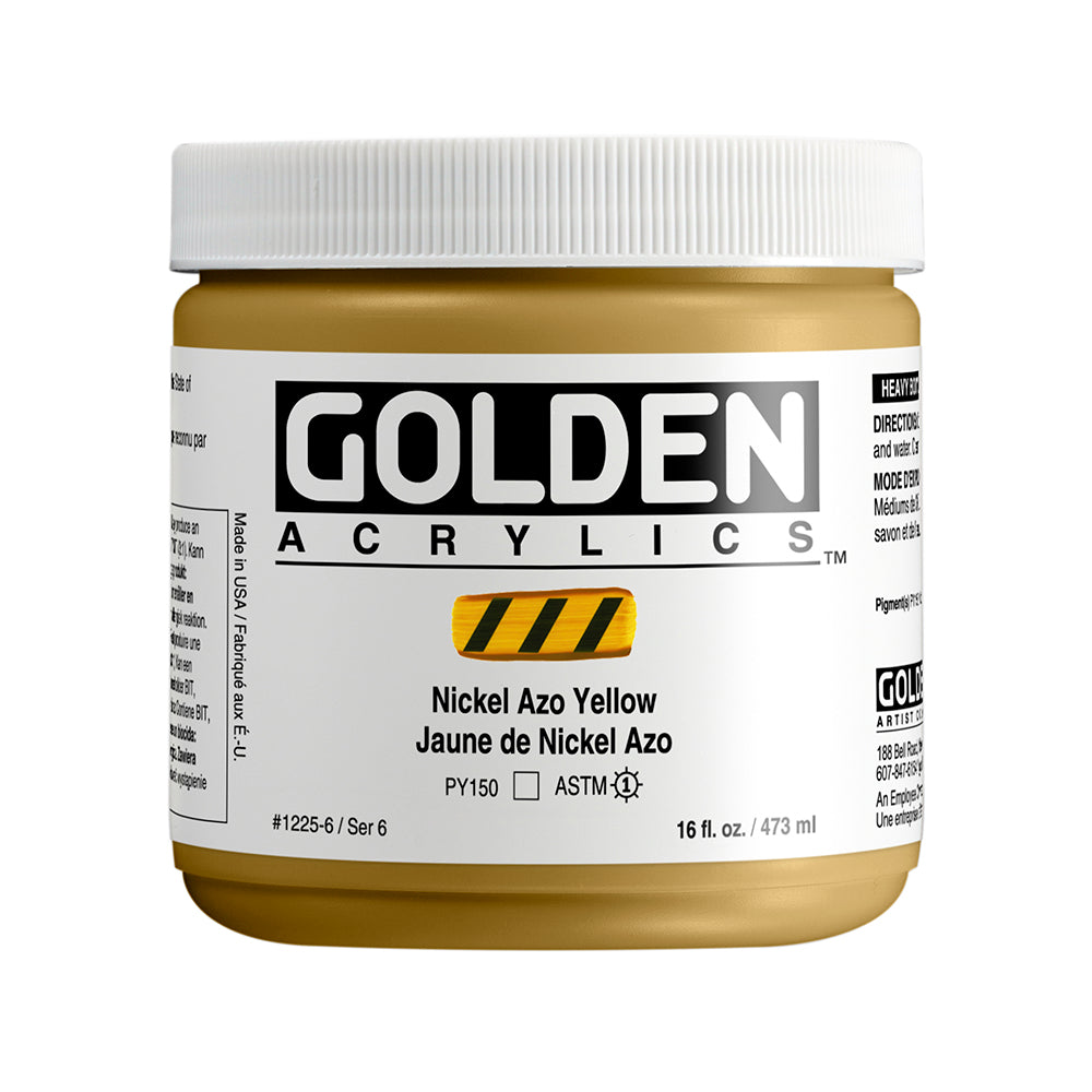 HEAVY BODY ACRYLIC NICKEL AZO YELLOW