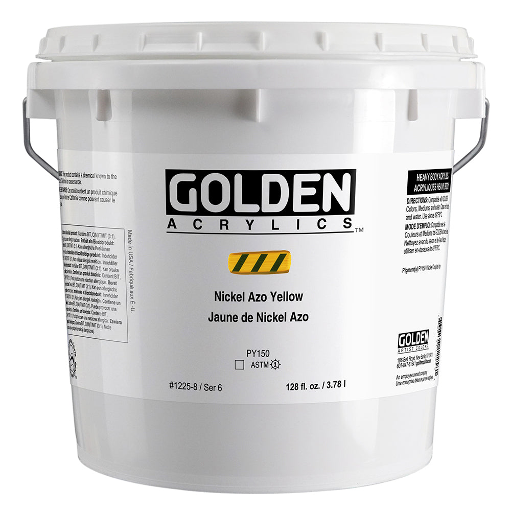 HEAVY BODY ACRYLIC NICKEL AZO YELLOW