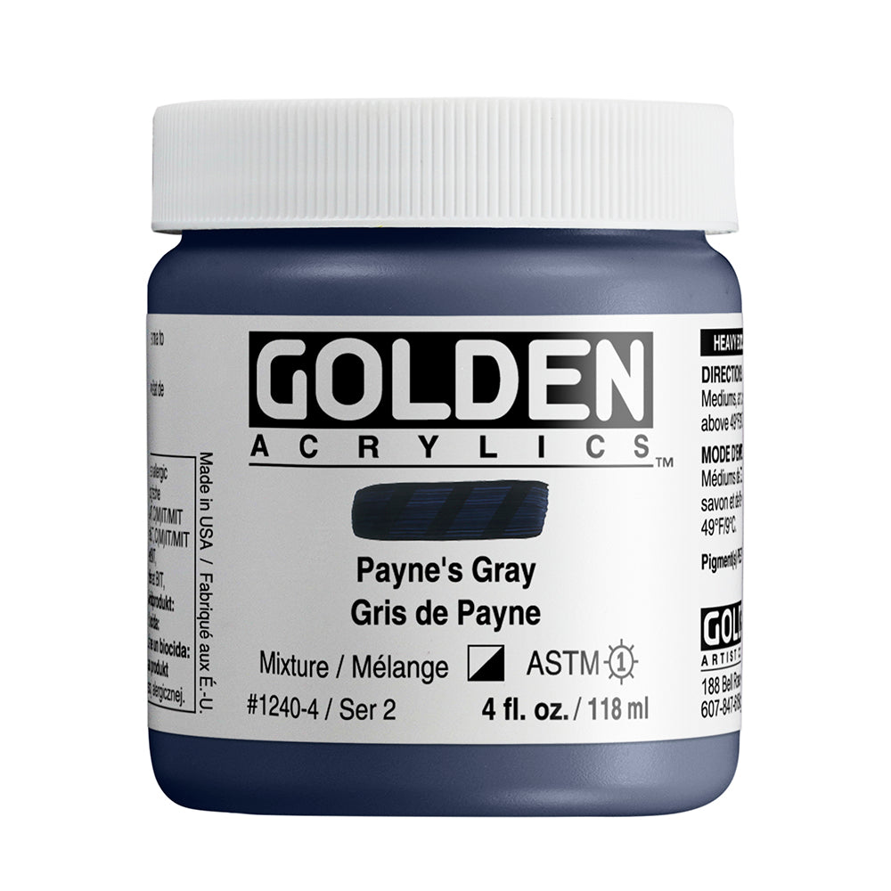 HEAVY BODY ACRYLIC PAYNES GRAY