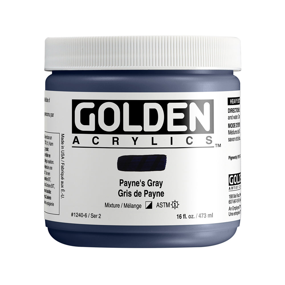 HEAVY BODY ACRYLIC PAYNES GRAY
