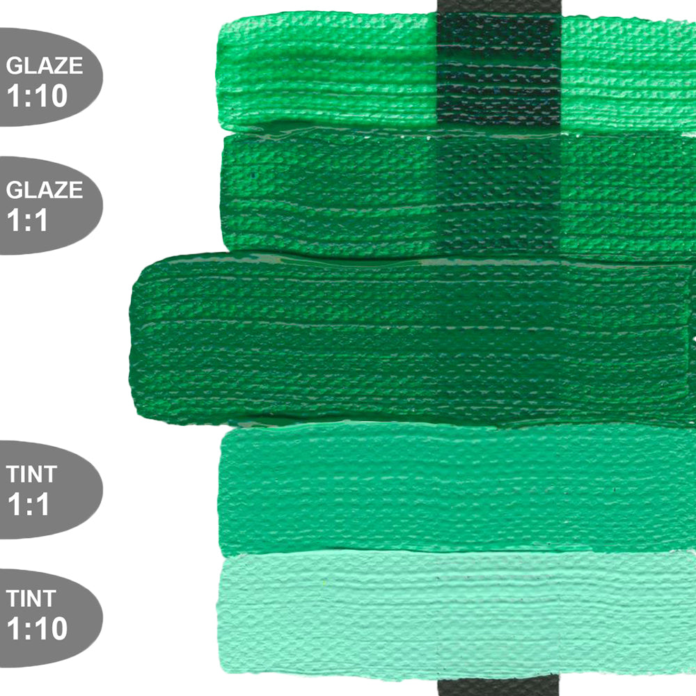 HEAVY BODY ACRYLIC PERMANENT GREEN LIGHT