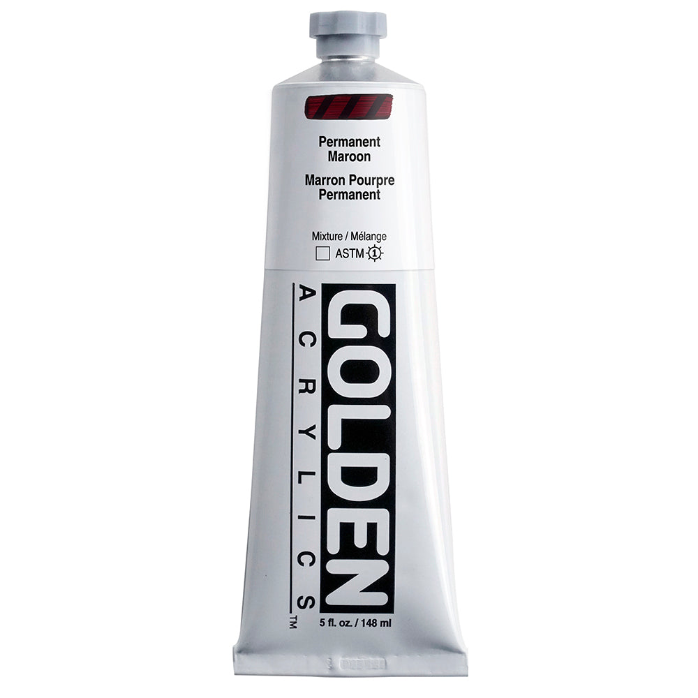 HEAVY BODY ACRYLIC PERMANENT MAROON