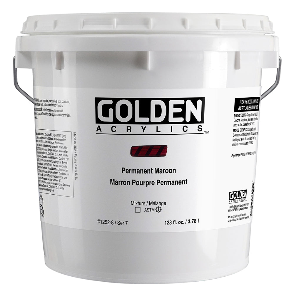 HEAVY BODY ACRYLIC PERMANENT MAROON