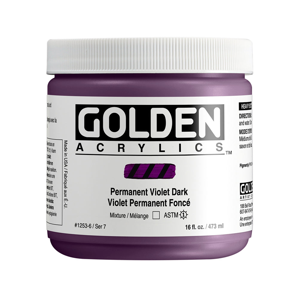 HEAVY BODY PERMANENT VIOLET DARK