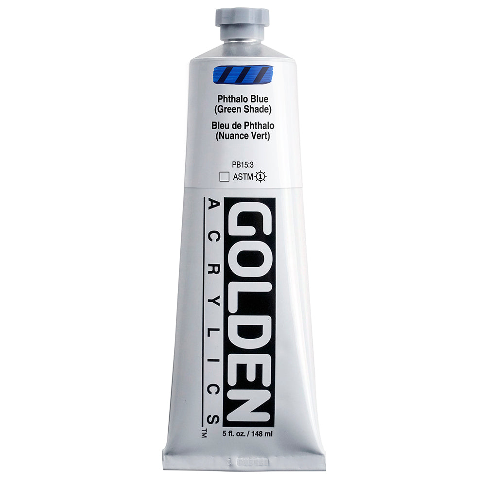 HEAVY BODY ACRYLIC PHTHALO BLUE GREEN SHADE