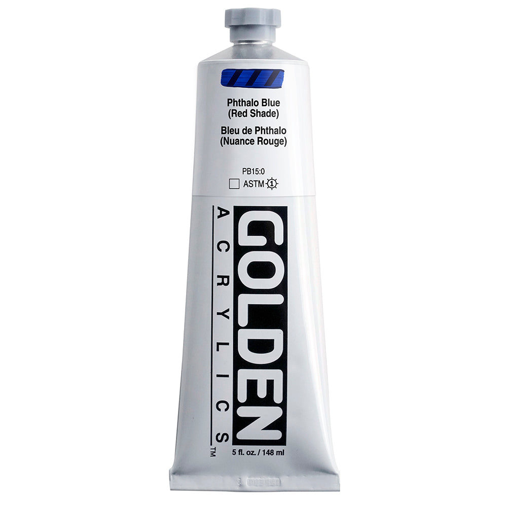 HEAVY BODY ACRYLIC PHTHALO BLUE RED SHADE