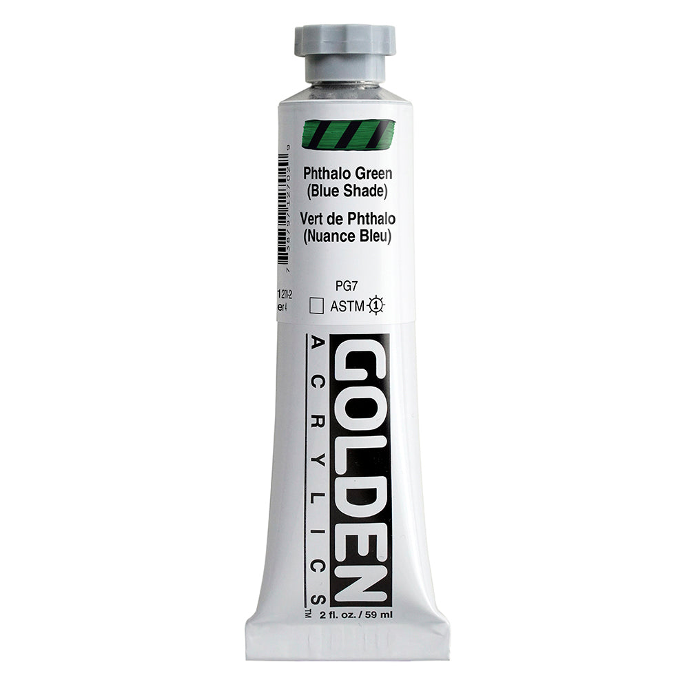 HEAVY BODY ACRYLIC PHTHALO GREEN BLUE SHADE