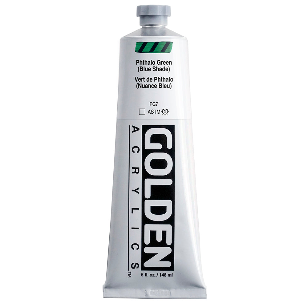 HEAVY BODY ACRYLIC PHTHALO GREEN BLUE SHADE