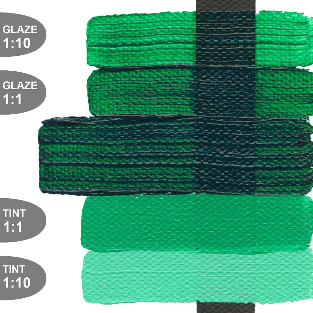 HEAVY BODY ACRYLIC PHTHALO GREEN BLUE SHADE