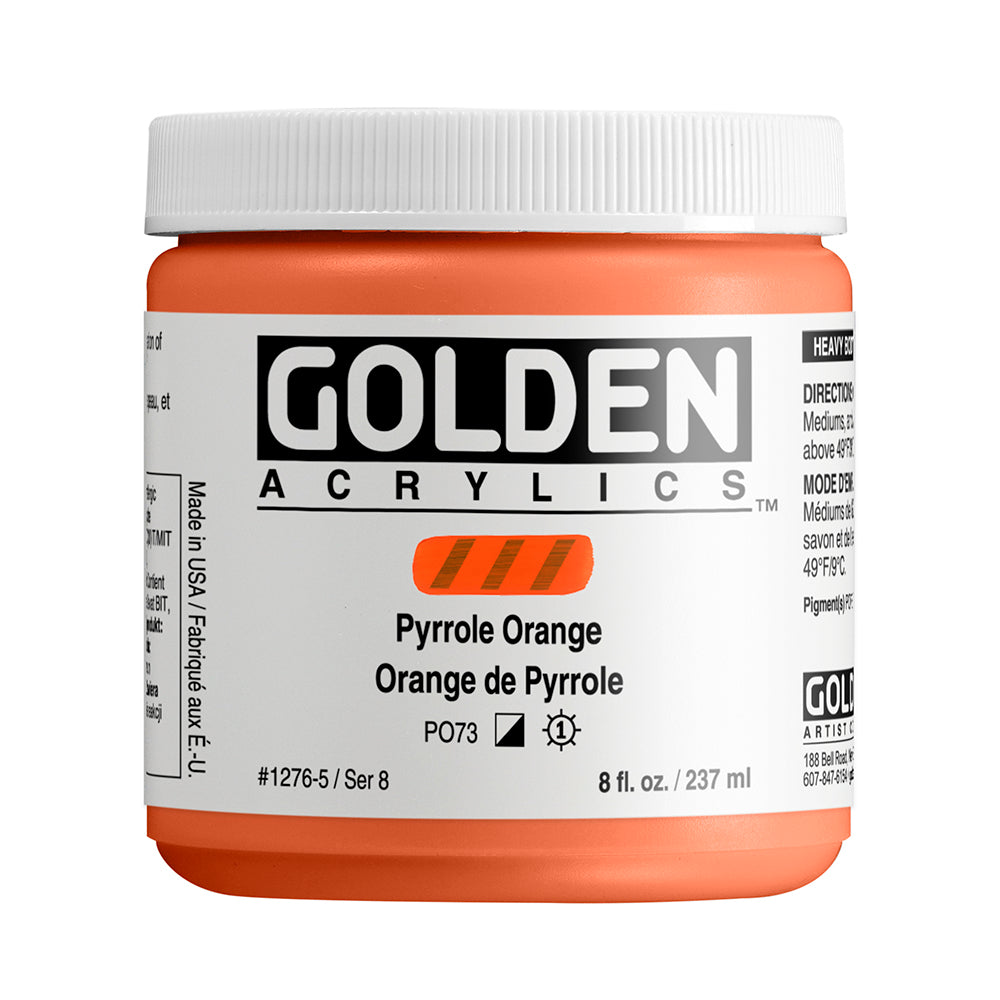 HEAVY BODY ACRYLIC PYRROLE ORANGE