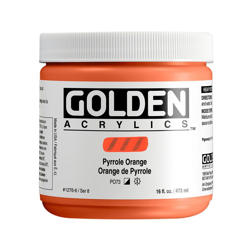 HEAVY BODY ACRYLIC PYRROLE ORANGE