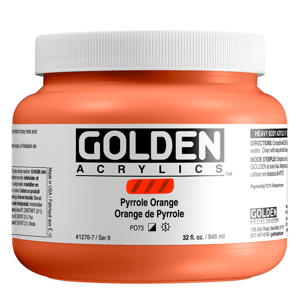 HEAVY BODY ACRYLIC PYRROLE ORANGE