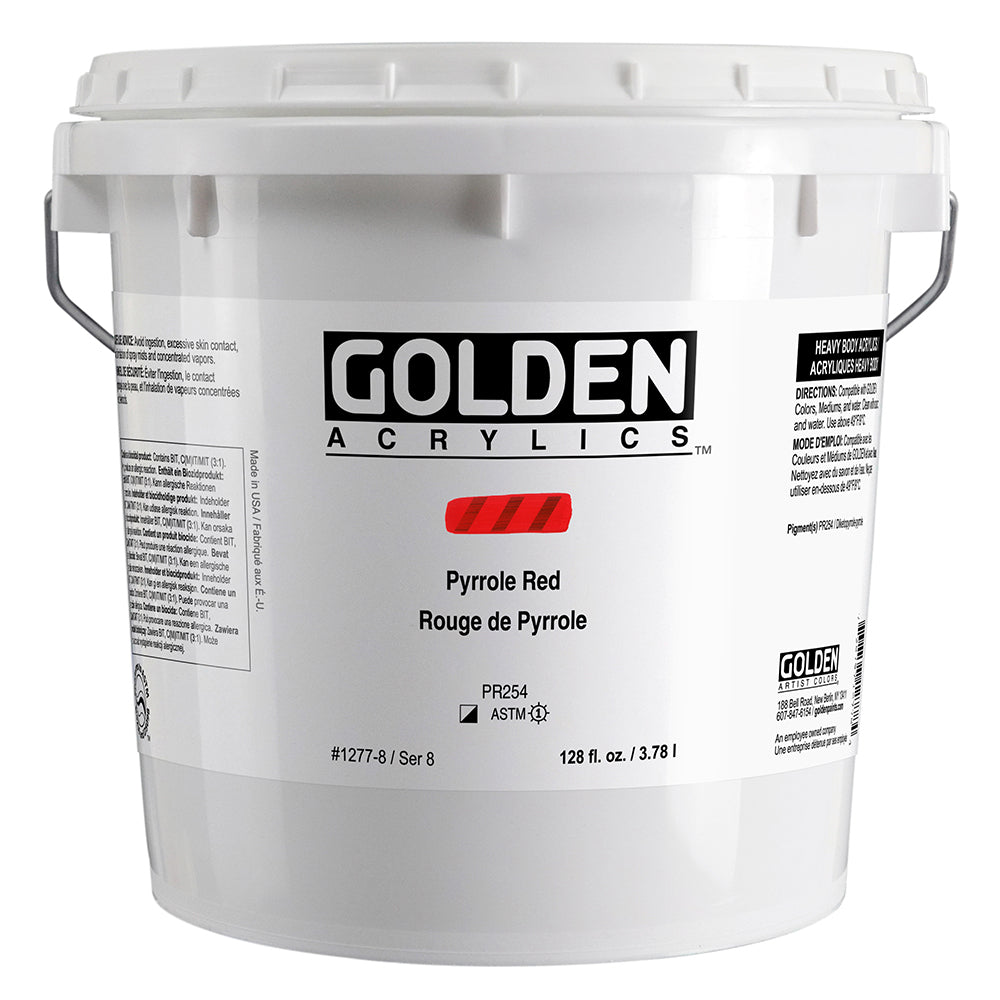 HEAVY BODY ACRYLIC PYRROLE RED