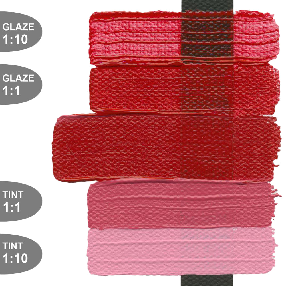 HEAVY BODY ACRYLIC PYROLE RED DARK