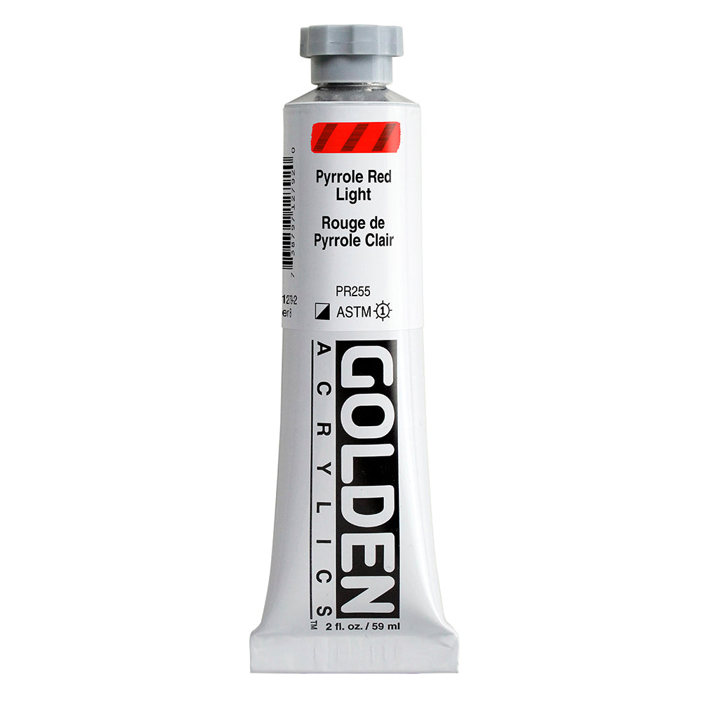 HEAVY BODY ACRYLIC PYRROLE RED LIGHT
