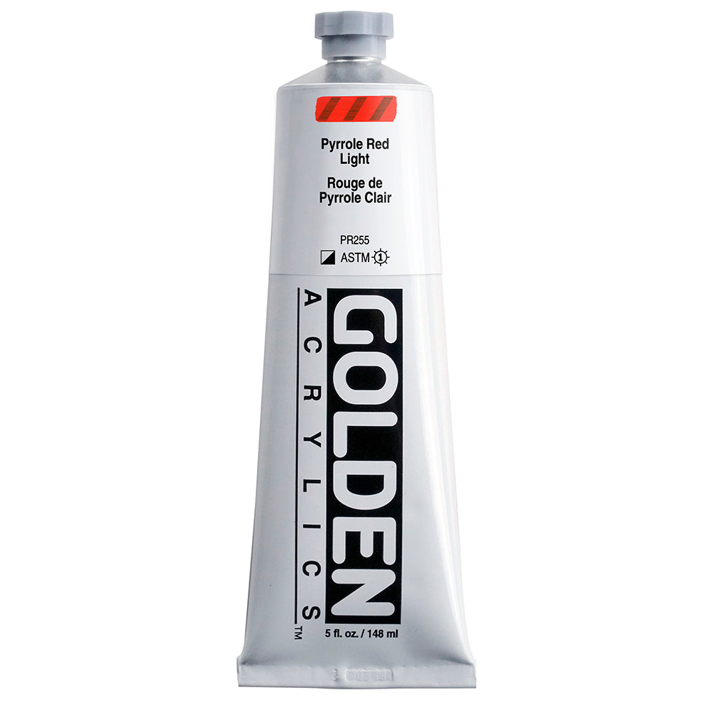 HEAVY BODY ACRYLIC PYRROLE RED LIGHT