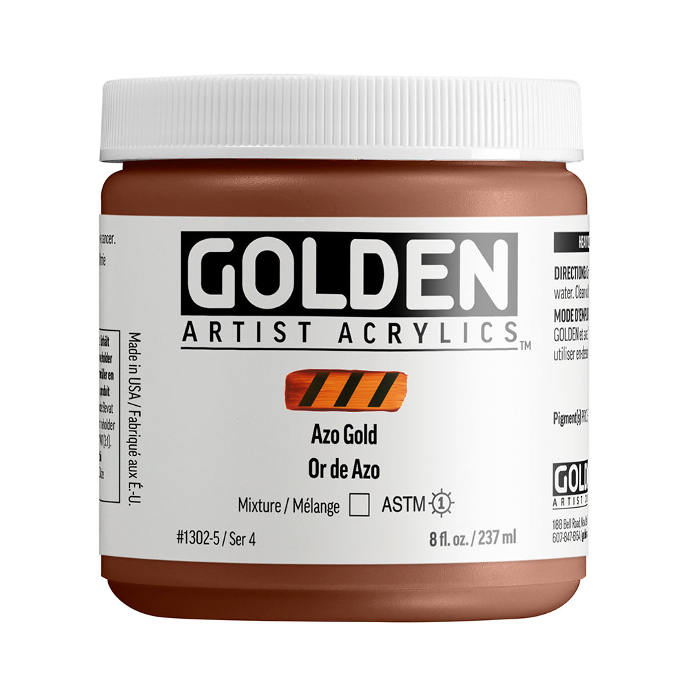HEAVY BODY ACRYLIC AZO GOLD