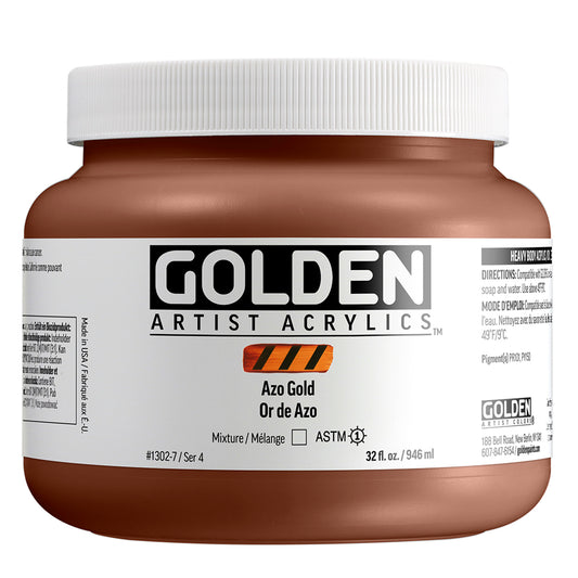 HEAVY BODY ACRYLIC AZO GOLD