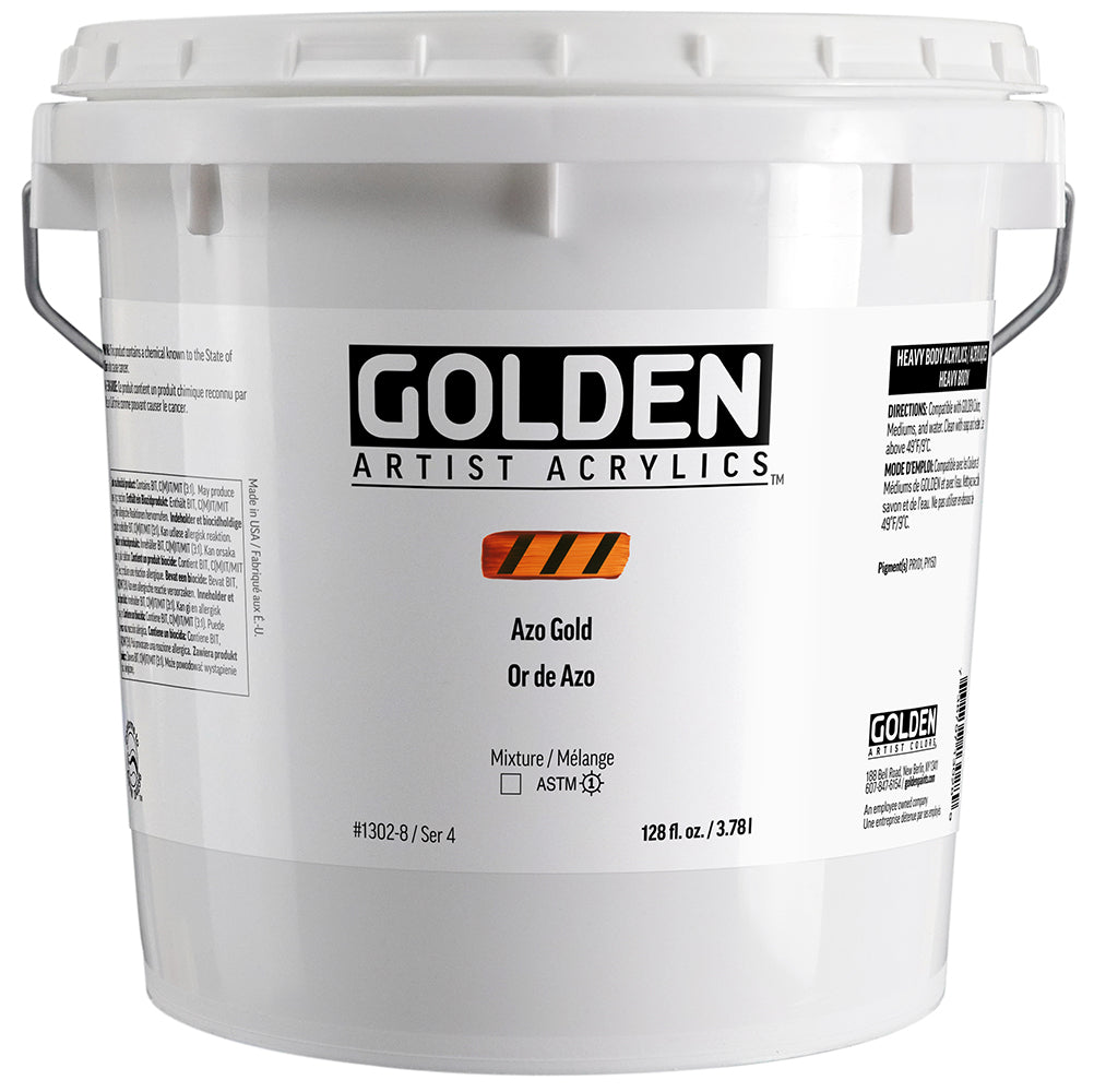 HEAVY BODY ACRYLIC AZO GOLD
