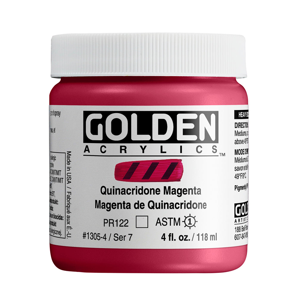 HEAVY BODY ACRYLIC QUINACRIDONE MAGENTA
