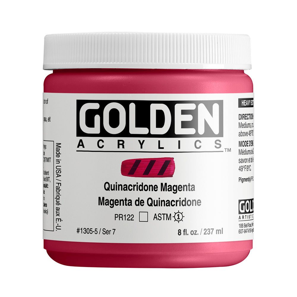 HEAVY BODY ACRYLIC QUINACRIDONE MAGENTA