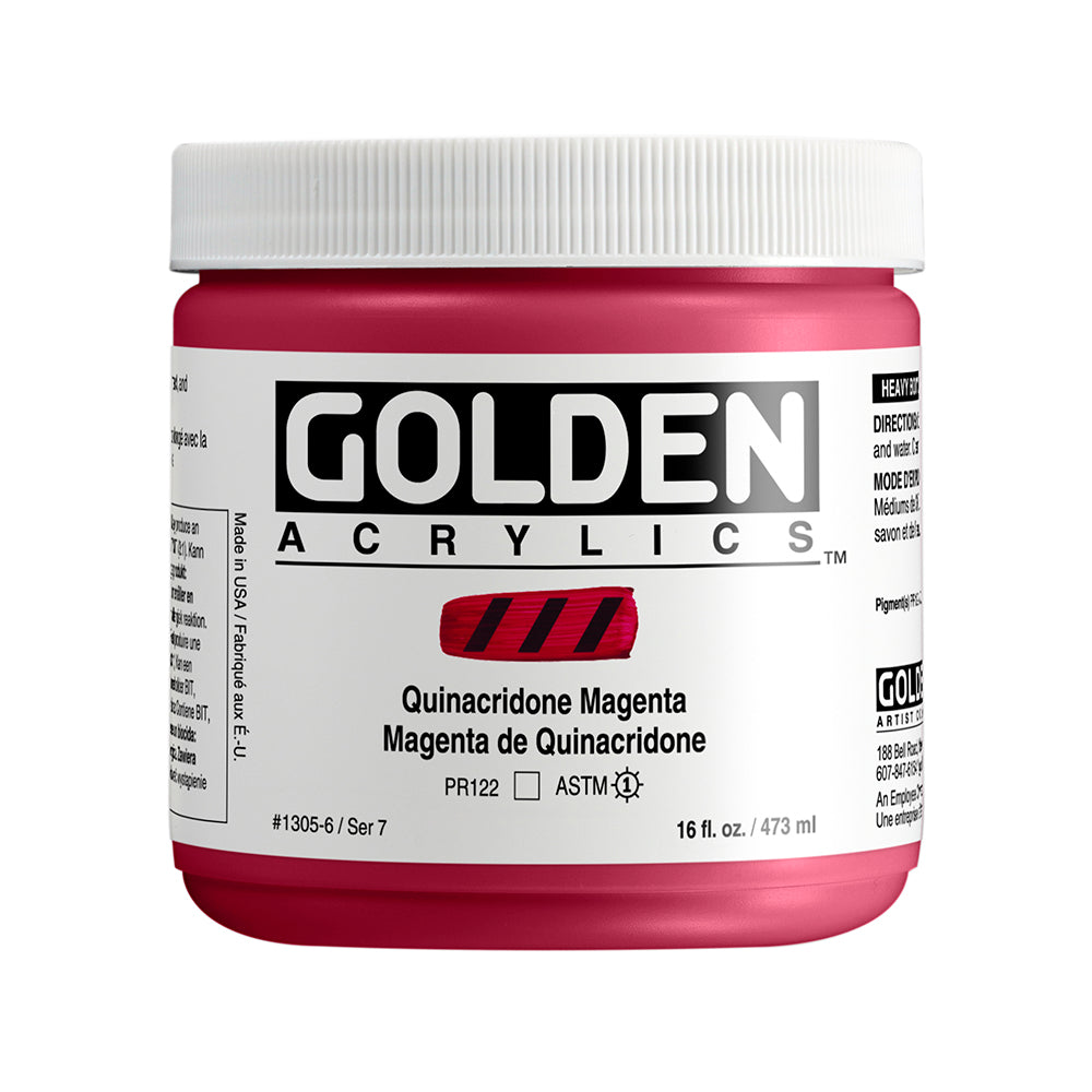 HEAVY BODY ACRYLIC QUINACRIDONE MAGENTA