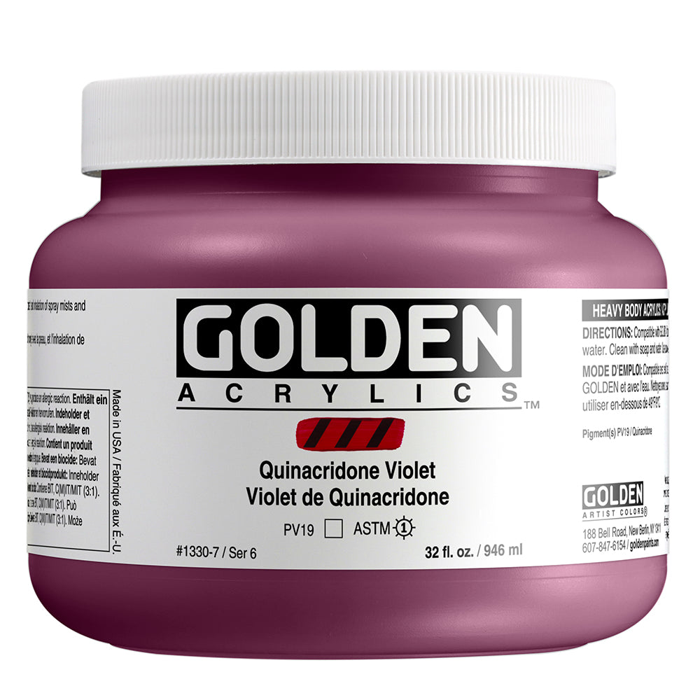 HEAVY BODY ACRYLIC QUINACRIDONE VIOLET