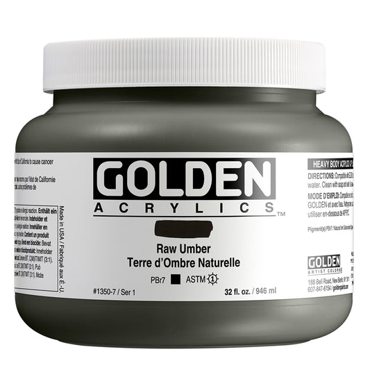 HEAVY BODY ACRYLIC RAW UMBER