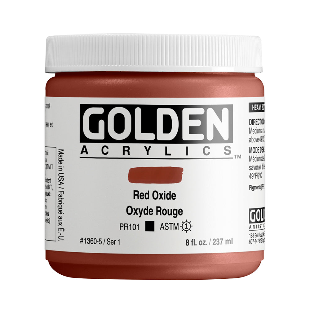 HEAVY BODY ACRYLIC RED OXIDE