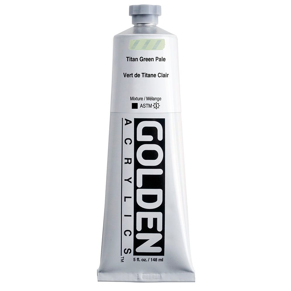 HEAVY BODY ACRYLIC TITAN GREEN PALE