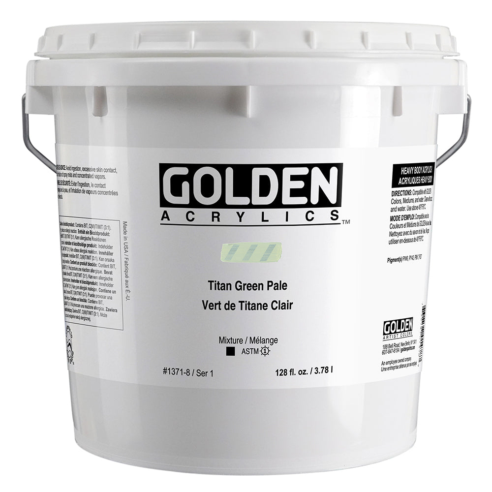 HEAVY BODY ACRYLIC TITAN GREEN PALE