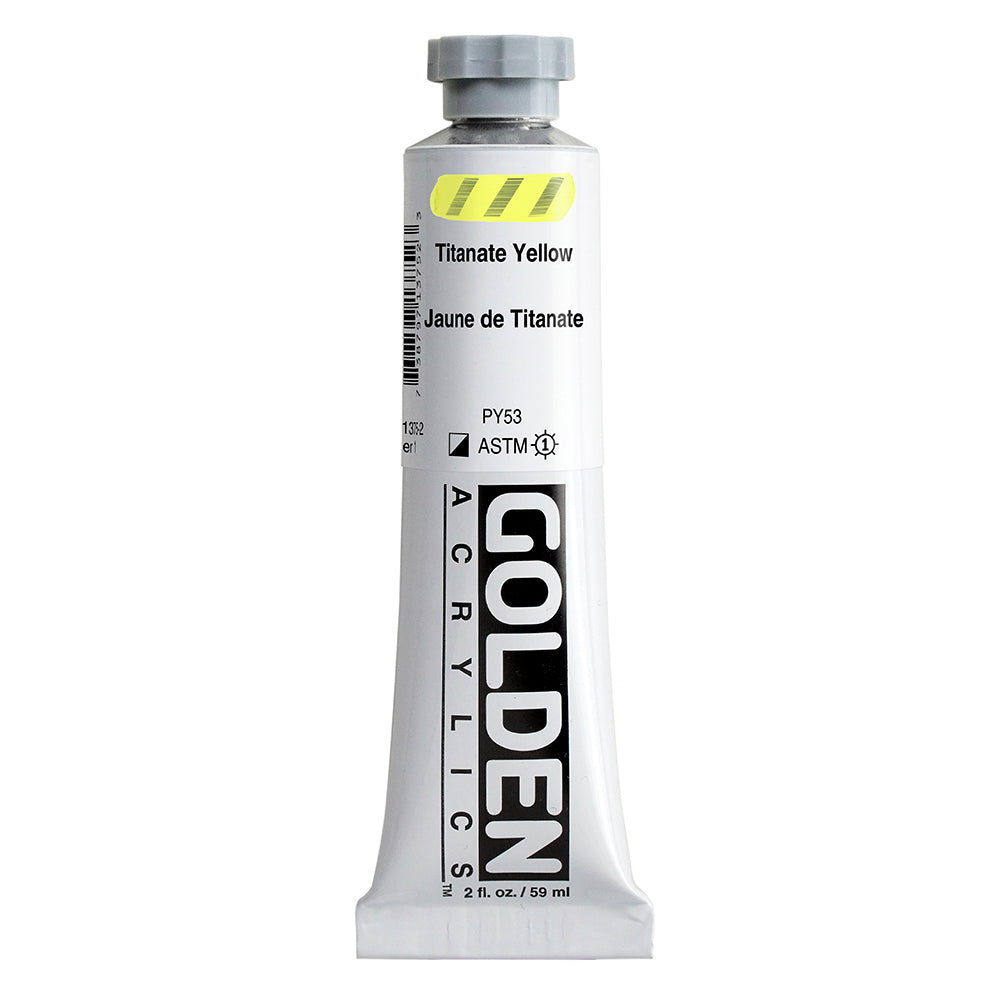 HEAVY BODY ACRYLIC TITANATE YELLOW
