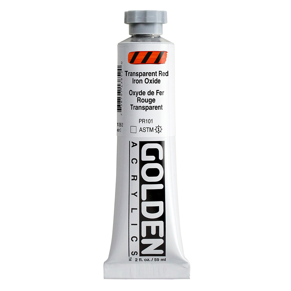 HEAVY BODY ACRYLIC TRANSPARENT RED IRON OXIDE