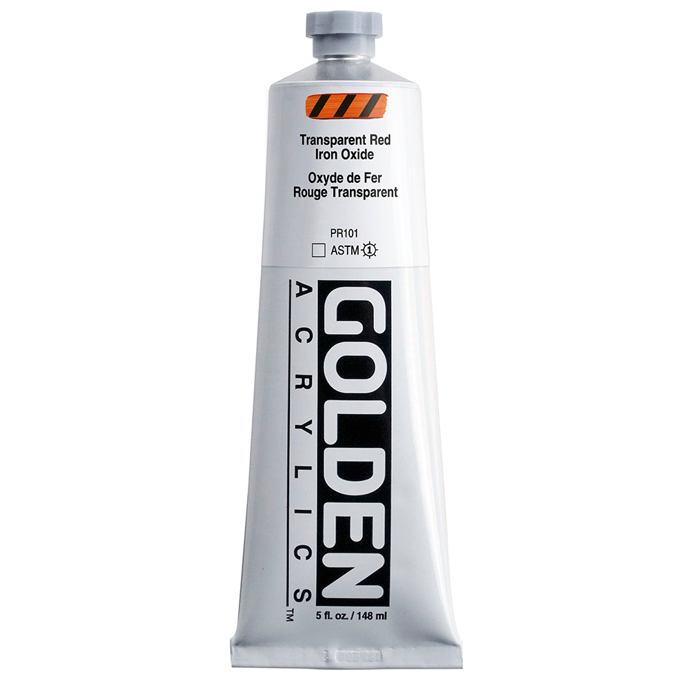 HEAVY BODY ACRYLIC TRANSPARENT RED IRON OXIDE