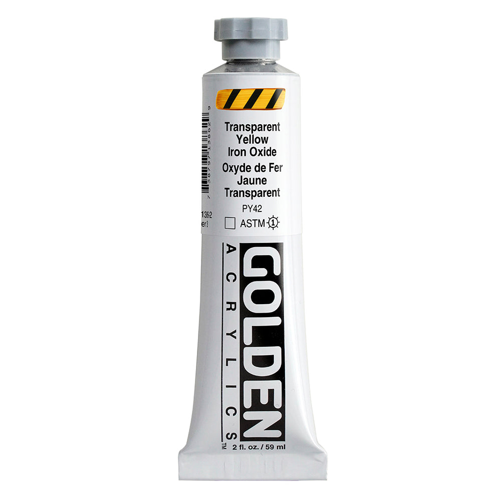 HEAVY BODY ACRYLIC TRANSPARENT YELLOW IRON OXIDE