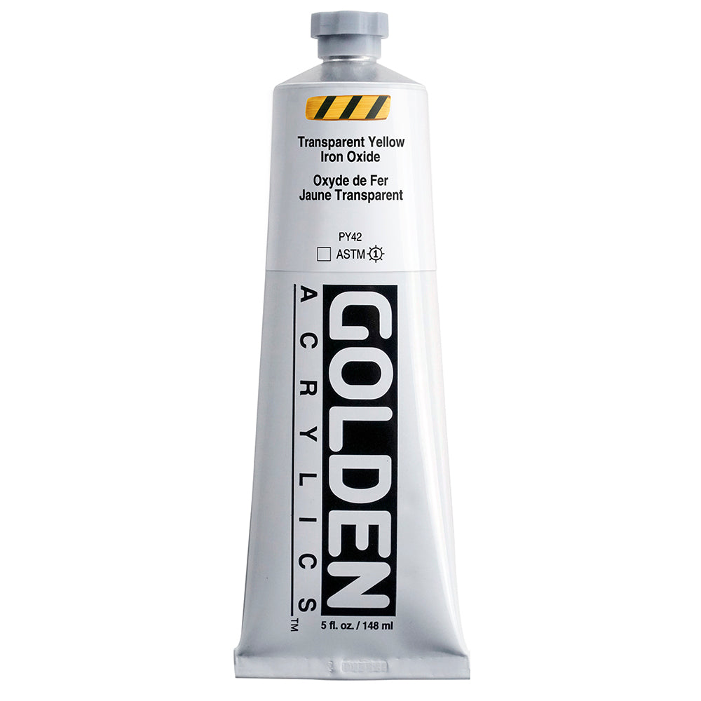 HEAVY BODY ACRYLIC TRANSPARENT YELLOW IRON OXIDE