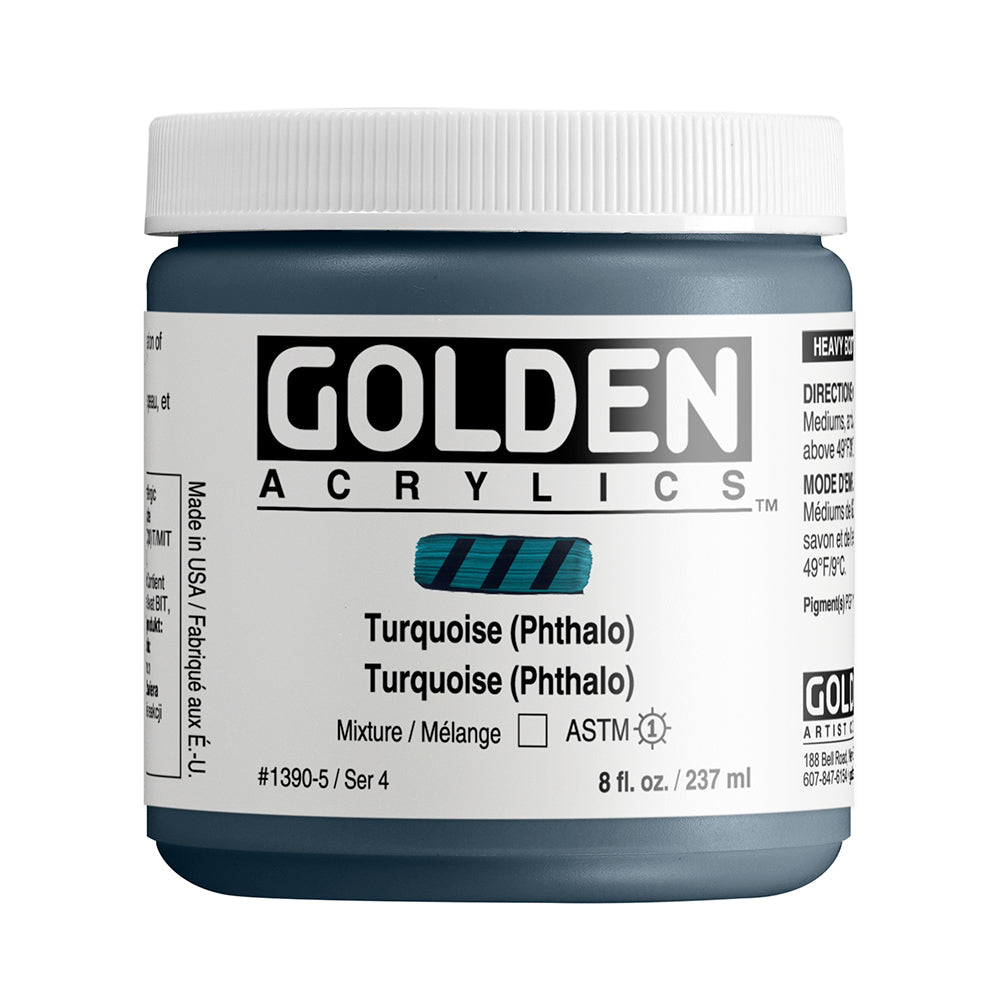 HEAVY BODY ACRYLIC TURQUOISE PHTHALO