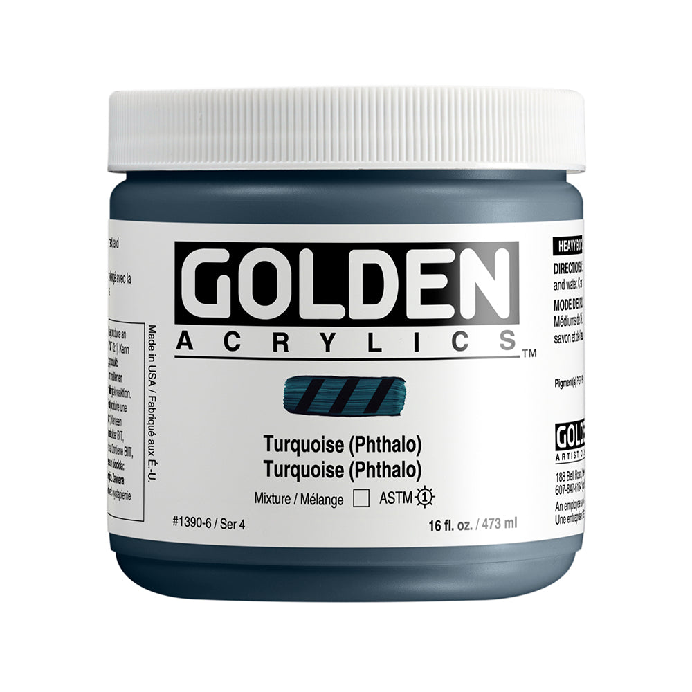 HEAVY BODY ACRYLIC TURQUOISE PHTHALO