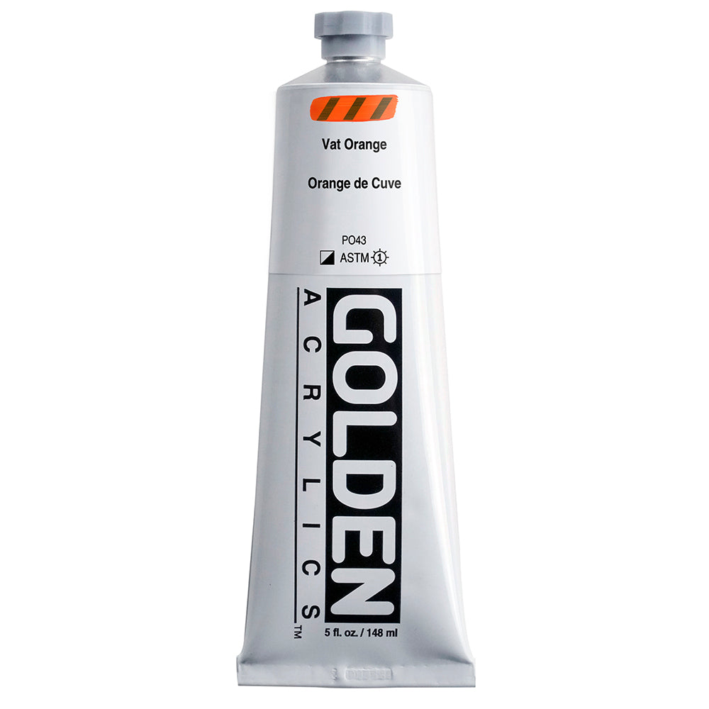 HEAVY BODY ACRYLIC VAT ORANGE