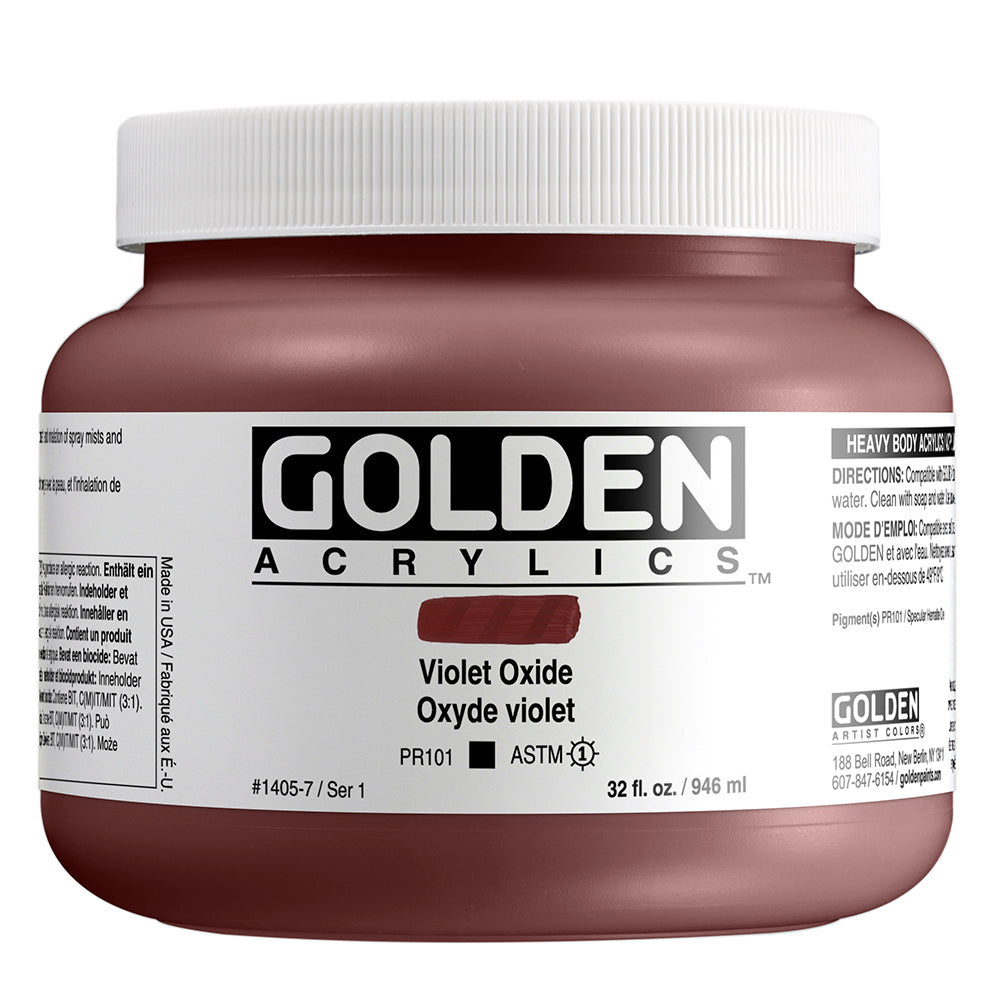 HEAVY BODY ACRYLIC VIOLET OXIDE