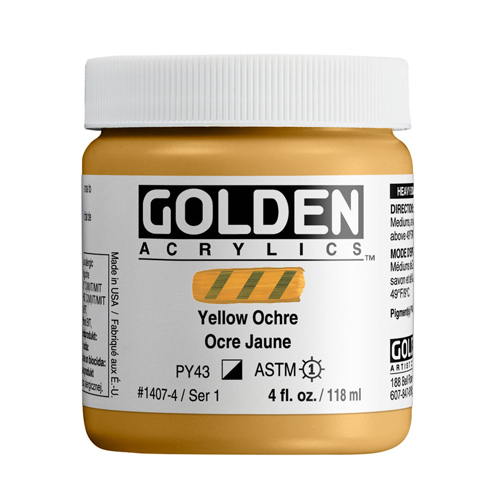 HEAVY BODY ACRYLIC YELLOW OCHRE