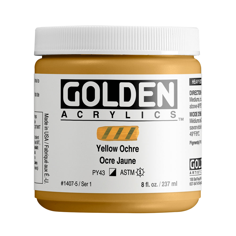 HEAVY BODY ACRYLIC YELLOW OCHRE