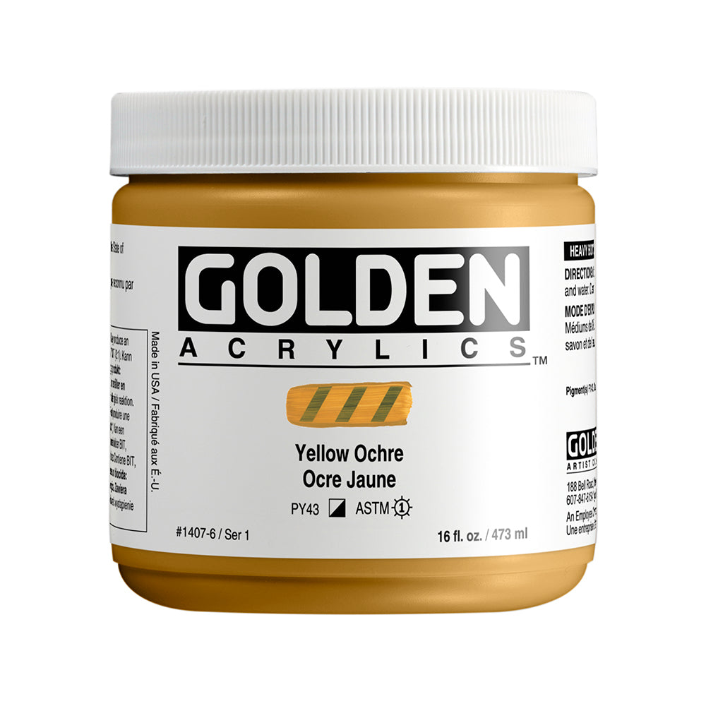 HEAVY BODY ACRYLIC YELLOW OCHRE
