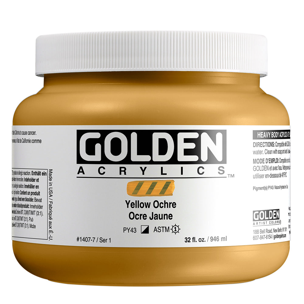 HEAVY BODY ACRYLIC YELLOW OCHRE