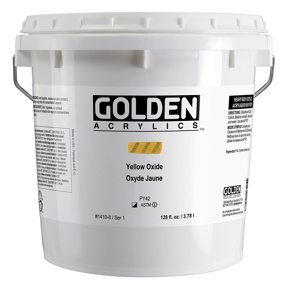 HEAVY BODY ACRYLIC YELLOW OXIDE