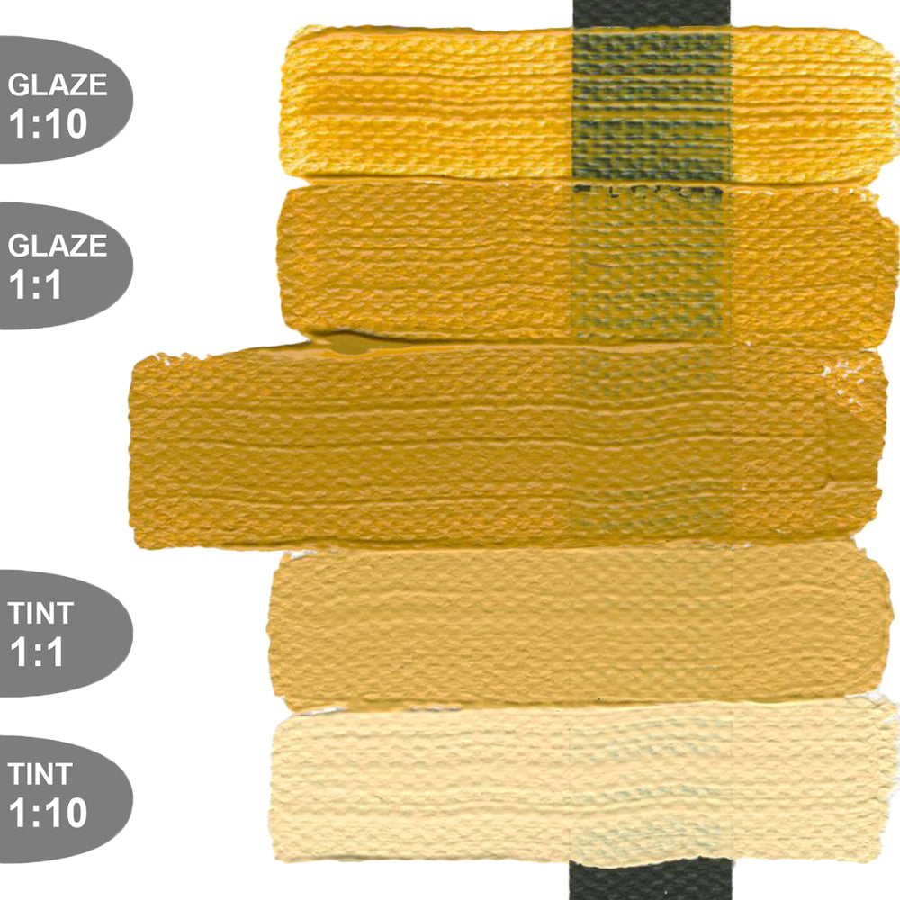 HEAVY BODY ACRYLIC YELLOW OXIDE