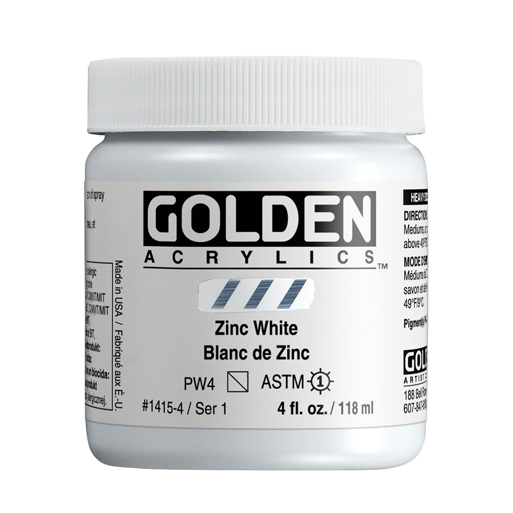 HEAVY BODY ACRYLIC ZINC WHITE