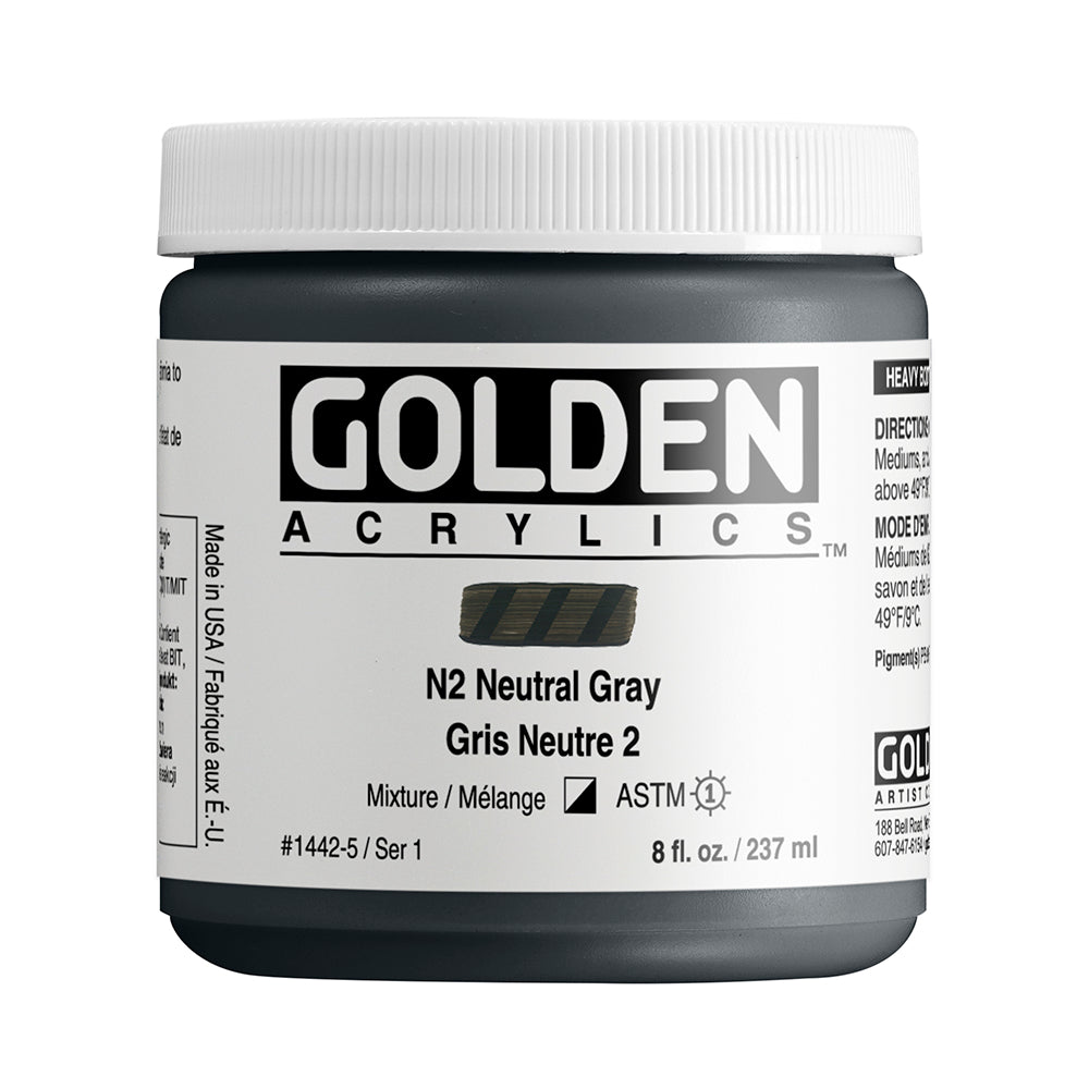 HEAVY BODY ACRYLIC NEUTRAL GRAY N2
