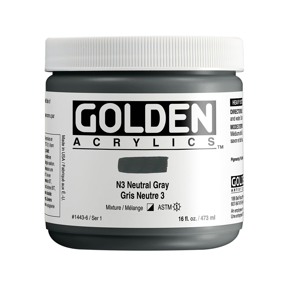 HEAVY BODY ACRYLIC NEUTRAL GRAY N3